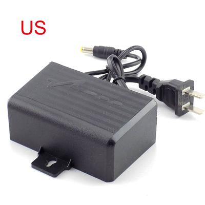 AC/DC 12V 2A 2000ma CCTV Camera Power Supply Adaptor Outdoor Waterproof EU US Plug Adapter Charger for CCTV Video Camera