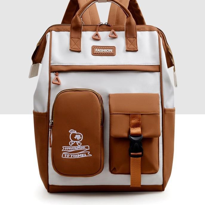 Trendiger leichter Rucksack mit großem Fassungsvermögen für Damen - Perfekt für High School, Universität oder Mütter