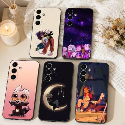 T-The O-Owl H-House Dark Fantasy Handyhülle Für Samsung Galaxy A73,A72,A71,A70,A53,A52,A51,Weiche Silikon Schwarze Hülle
