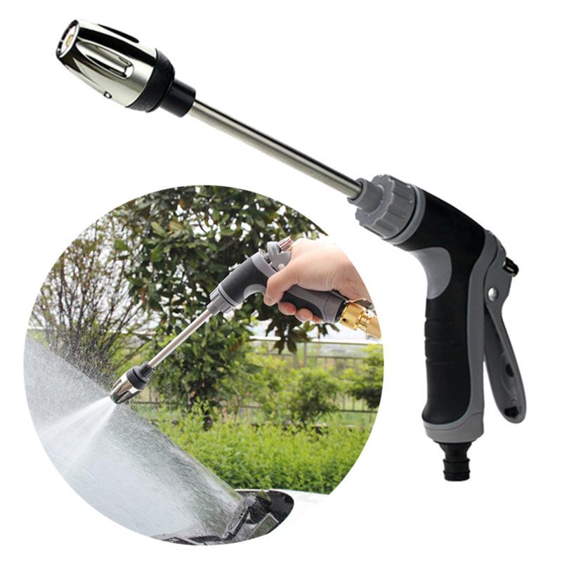 High Pressure Car Wash Water Gun Garden Water Pipe Nozzle Multifunctional Watering Tool Powerful Cleaning For Cars And Gardens