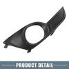 ABSOPRO Fog Light Grille Cover Left and Right Compatible with Nissan Altima 2013 2014 1 Pair Trim, Side, 2015, Black,