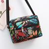Wholesale New Flower Cloth Bag Oblique Span Bag Middle-aged and Elderly Bag Stall Night Market Oxford Cloth Shoulder Bag Women's Bag Canvas Bag