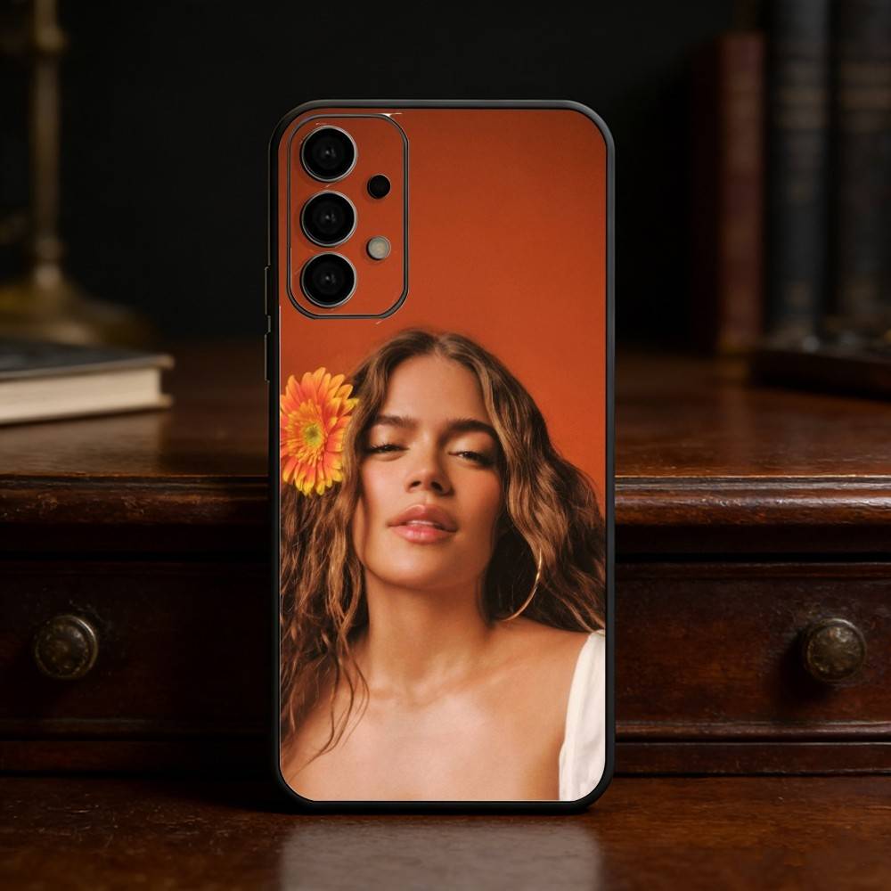 K-Karol G Tropicoqueta Phone Case For Samsung S25,24,23,22,30,21,10,9,Ultra,Plus,Lite Soft Black Case