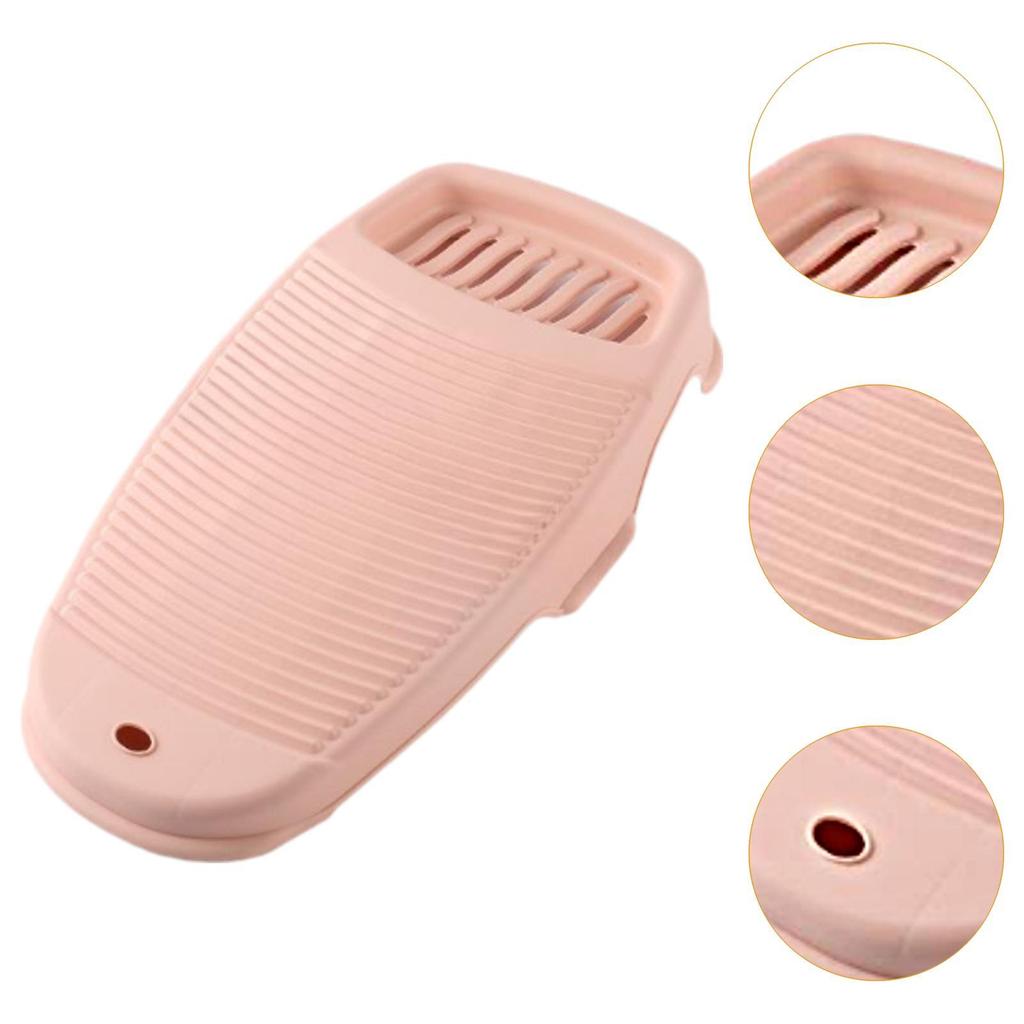 Wash Board Mini Kneeling Washboard with Soap Holder Stable Portable Versatile