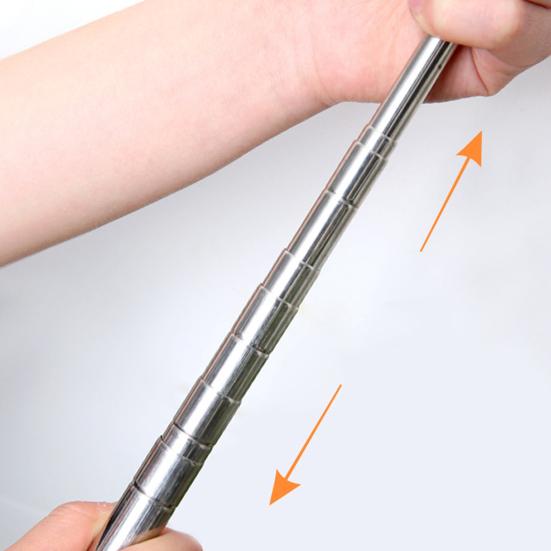 Yousheng Gap Brush Duster with 3 Microfiber Clothes Adjustable Bendable Design Telescopic Rod Gap Brush Extendable Cleaning Tool