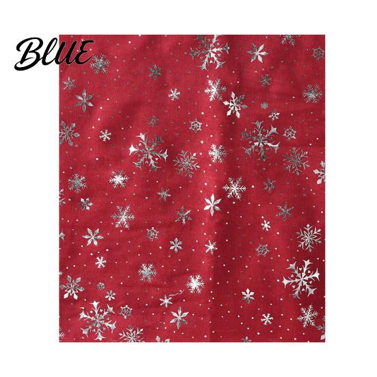 Holiday Gathering Accessory Glitter Sparkly Foil Snowflake Print Scarf for Women Christmas Soft Fabric Winter Gift Theme Shawl Wrap Fall Lightweight