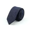Adjustable Jean Fabric Tie Narrow Retro Cravat Simple Denim Men Necktie  Business
