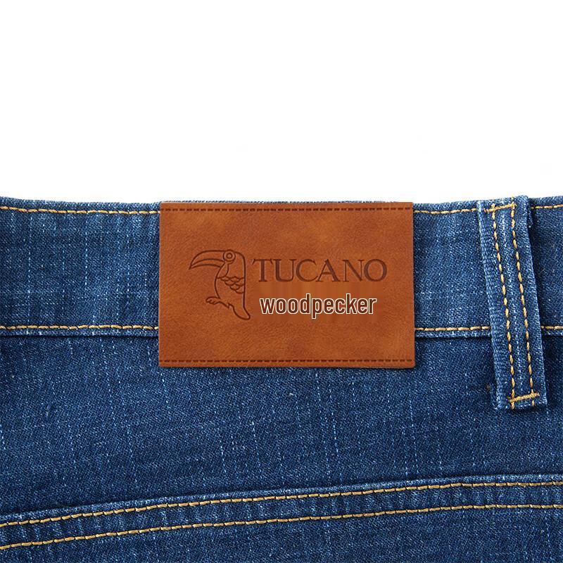 Tucano Men's Solid Color Business Casual Jeans