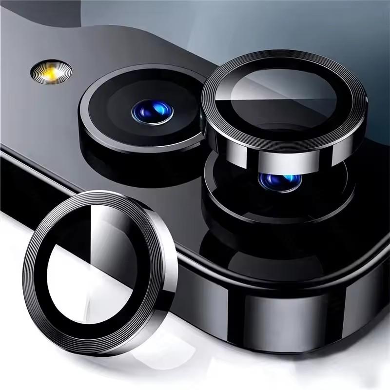 High Definition Metal Ring+Lens Tempered Glass for Samsung Galaxy Z Flip 7 6 5 Alloy Phone Camera Protector Back Lens Cap Cover