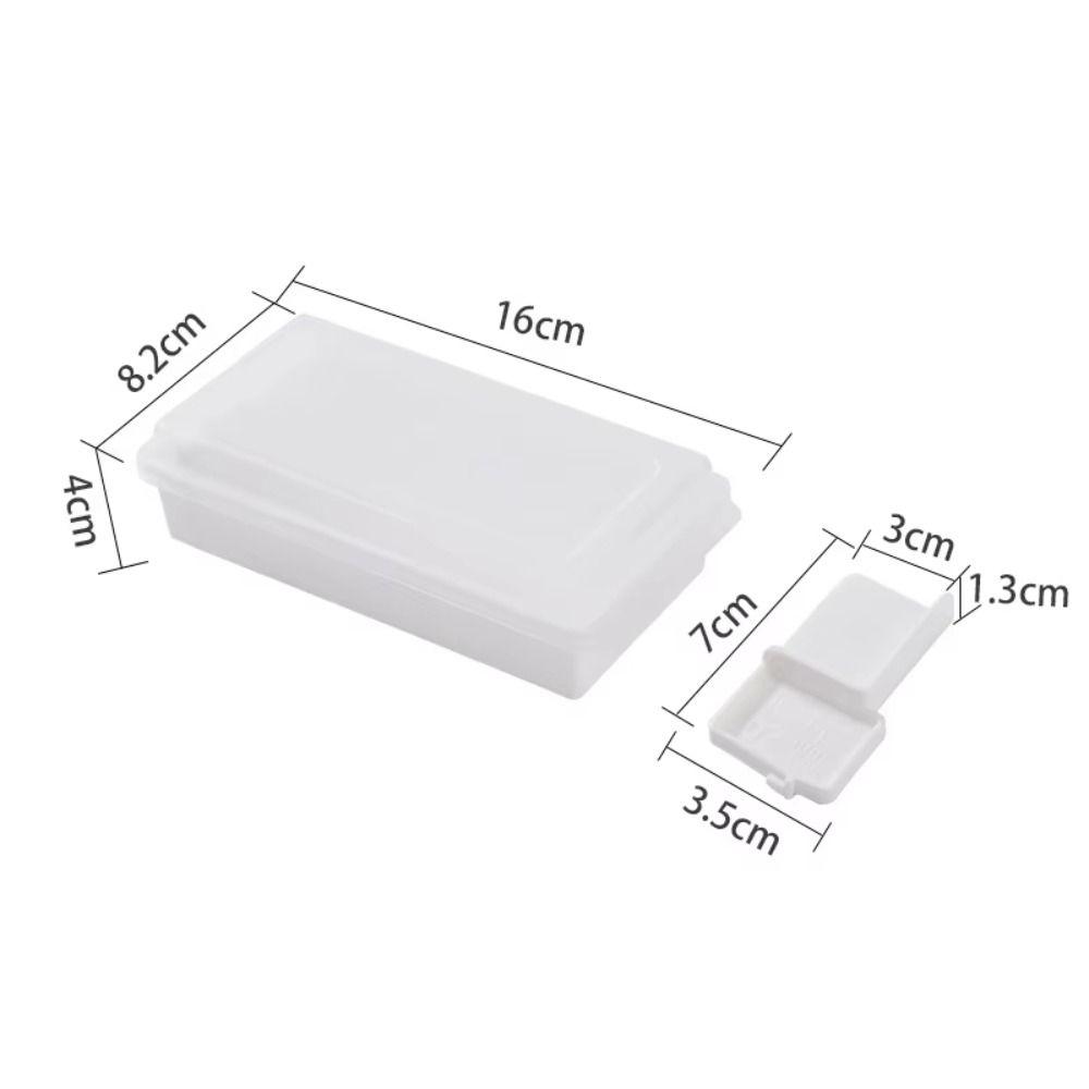 New With Cover Lid Butter Cutter Storage Box With Cutter Convenient Butter Dish Butter Container Refrigerator Storage