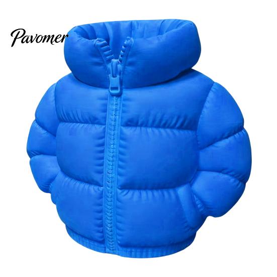 Mini Down Jacket Pen Holder Rainbow Coat Holder, 3D Printed Puffer Desk Organizer, Creative Storage for Stationery And Brushes Gel
