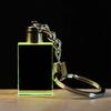 1PCS Free Personalized Gift Glow Keychain Gift with LED Light Love Family Holiday Commemorative Pendant Photo Keyring