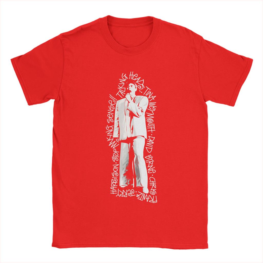 Talking Heads T Shirts for Unisex Cotton Fun TShirts O Neck Tee Shirt Short Sleeve Clothing Classic