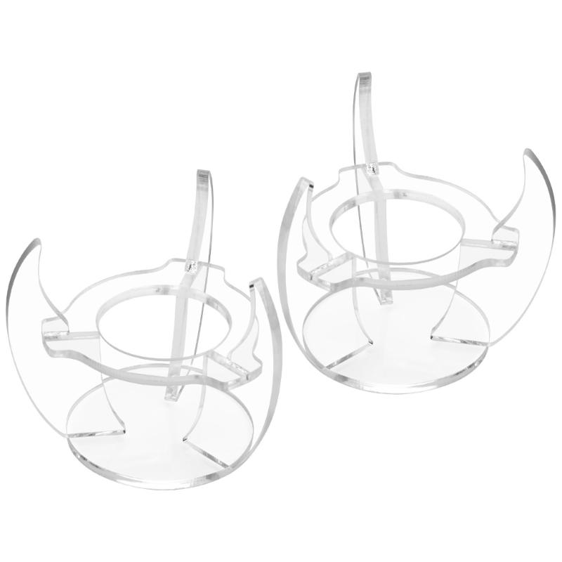 

Desktop Clear Acrylic Gaming Controller Holder Easy Access Open Frame And Anti Slip Pad Gaming Accessories 1