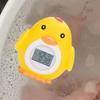 Wasserthermometer für Babybadewanne(Verbesserte Version)Digitales Wassertemperaturthermometer und Raum, schwimmendes Spielzeug für die Badewanne von Kleinkindern