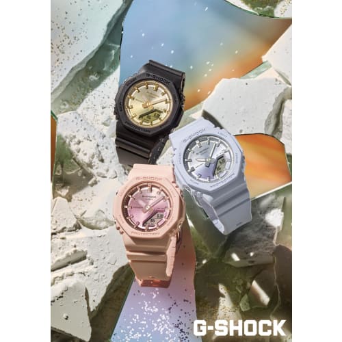 Casio Watch G-Shock Biomass Plastic GMA-P2100SG-4AJF Ladies Pink x Pink Gold