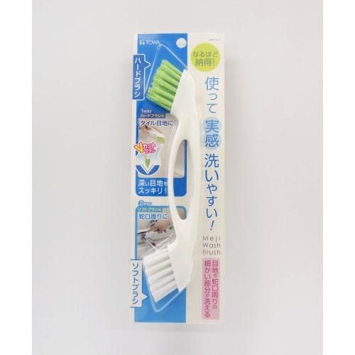 Towa Sangyo Bathroom Cleaning Brush, Easy To Hold, Grout Cleaning Brush
