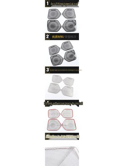 Adventurer Four-Door Speaker Cover & Box Decorative Stickers for 20 Models