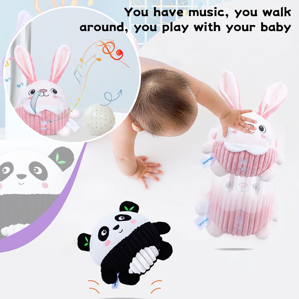 Music Jump Ball: Baby Learns To Speak, Sing, USB Charging, Baby Can Chew Toys, Walking Music Jump Ball