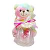 [Preserved Flower Lira] Rainbow Pastel Bear Syrup X Dome Arrangement X 3-piece Gift Bag Set for Presents, Birthdays, Anniversaries, Celebrations