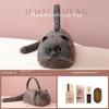 One Shoulder Bag Female Design Small Man Messenger Bag Versatile Hand Made Autumn and Winter Plush Cute Cat Bag