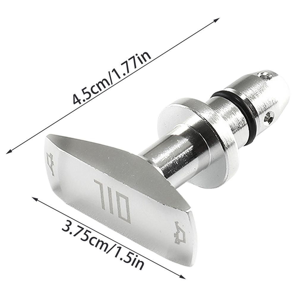 Auto Engine Oil Levels Handle Car Oil Dipstick Pull Handle Auto Repair Parts with Smooth Handle Edges for RV Sedan Small Car