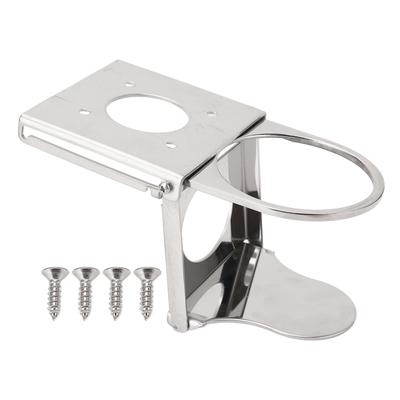RV Adjustable Drink Holder Marine Foldable Collapsible Stainless Steel Multifunctional Cup Rack S