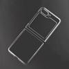 Transparent Ultra Thin Cover Slim Sturdy Scratchproof Hard PC Phone Case for Samsung Galaxy Z Flip 3 4 5 6 7 Clear Back Cover