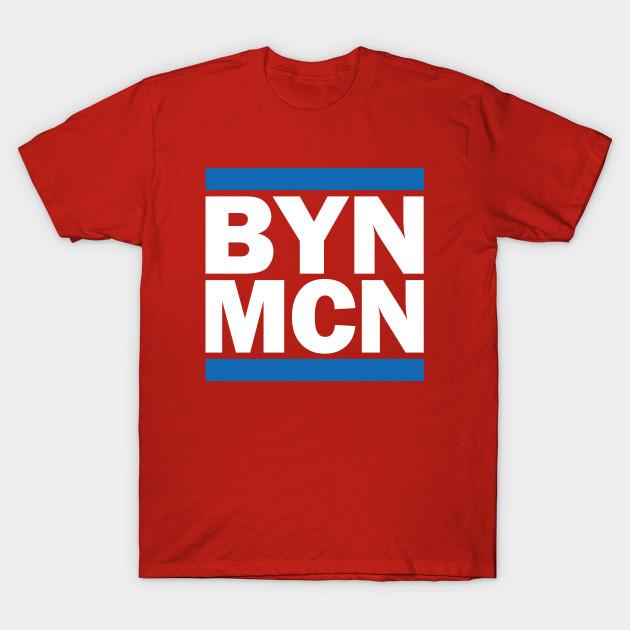 Men Black Print T-shirt Bynmcn No-Cut Transfer Paper Print Cotton Tshirt XL красный