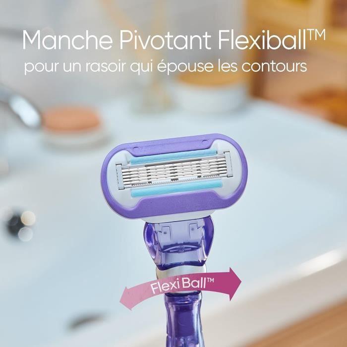 Lames De Rasoir - GILLETTE VENUS - Deluxe Smooth Swirl - Lot De 10 - 5 Lames - Ruban Hydratant