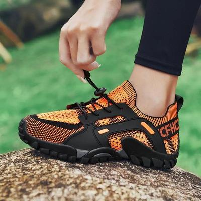 Fashion Men's Shoes 2024 New Breathable Mesh Outdoor Non-slip Light Walking Casual Trekking Sneakers Beach Wading Shoes Unisex Women