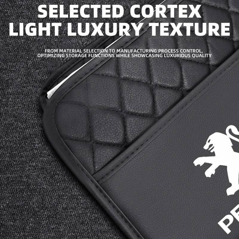 Samolepka na auto 1ks Úložný box na zadní sedadlo auta Organizér do auta Ochranný závěsný úložný vak Pro Peugeot 206 208 306 307 308 407 408 50