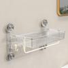 Wall Mounted Toilet Storage Racks Large Capacity Shower Organizer  for Home