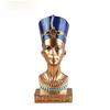 1pcs Glamorous Ancient Egyptian Pharaoh Queen Sculpture Ornament Resin Figurine Statue Miniatures Home Furnishing Office&Home