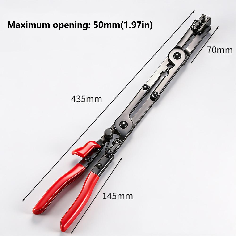Adjustable Clamp Removal Tool Carbon Steel Automotive Hose Tool Fuel Line Pliers Water Pipe A