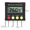 Panoramic Angle Gauge Mini Digital Protractor 360° Electronic Level Box Inclinometer Angle Gauge Magnetic Base Measuring Tools