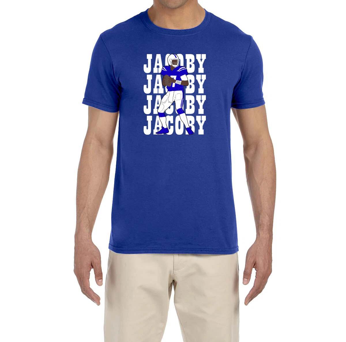 Indianapolis Colts Jacoby Brissett Text Pic T-shirt XXL