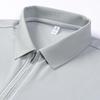 JOW Men's Light Luxury Zip Collar Cotton-Linen Blend Polo Shirt with Silk