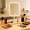 LED Makeup Mirror with LEDLight Portable Vanity Mirror with Adjustable Brightness Ins Style Desktop Mirror for Girls Gift
