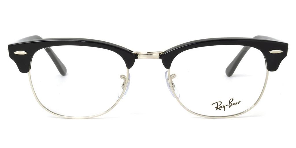 Authorized RX5154 2000 51 size eyeglass frame and blue light blocking lenses UV super clear [Ray-Ban] Retailer (non-prescription, protection,
