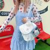 Schoolbag Polka Dot Backpack New Korean Niche Bag Cover Backpack Graduate Cute High-value Schoolbag Japanese Pain Bag
