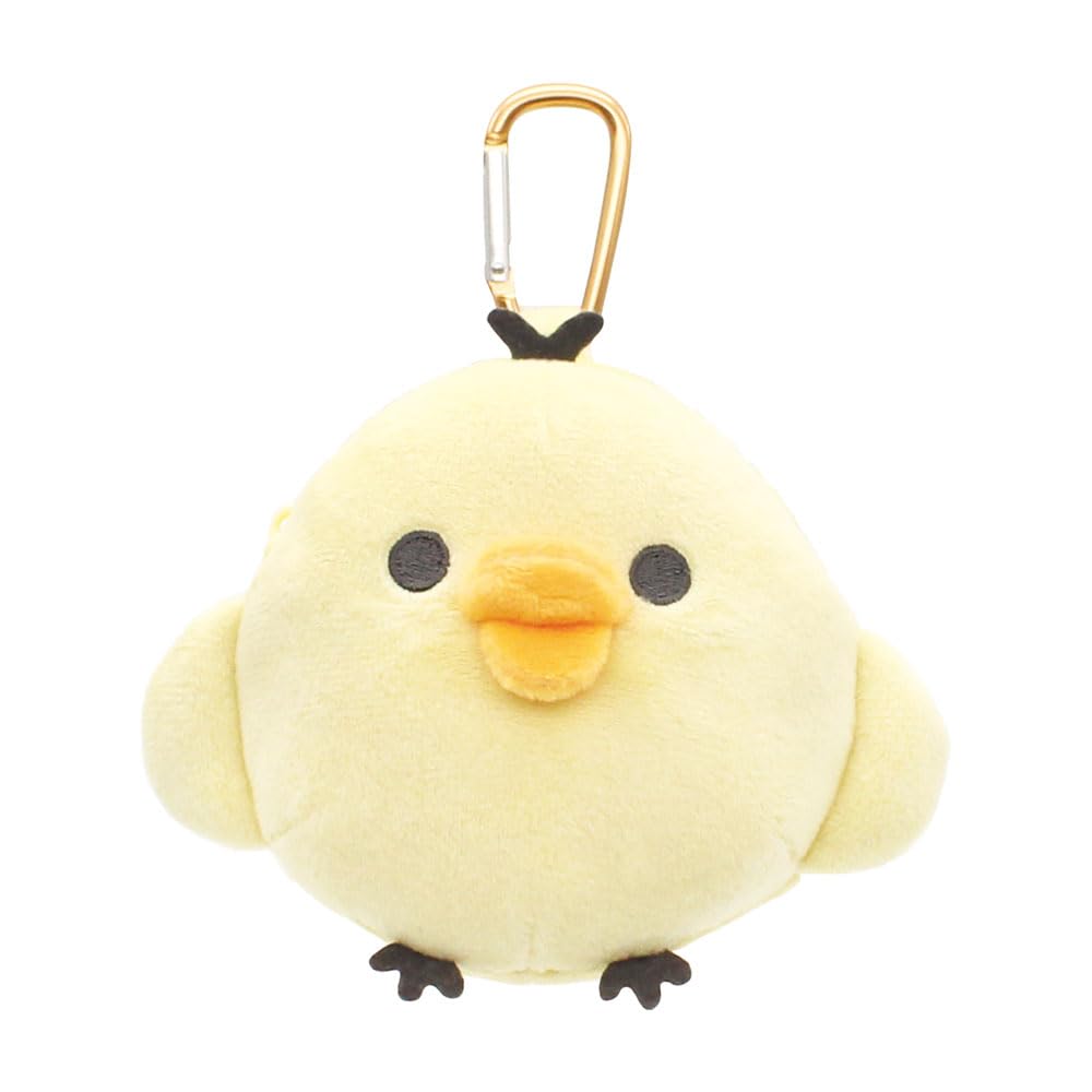 Rilakkuma Carabiner Plush Zipper MC Kiiroitori