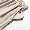 Women's High Waist Wide Leg Pants Elastic Waist Pocket Casual Loose Trousers