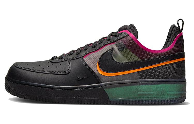 

Nike Air Force 1 React Black Black Team Orange Pink Prime DH7615-001 40