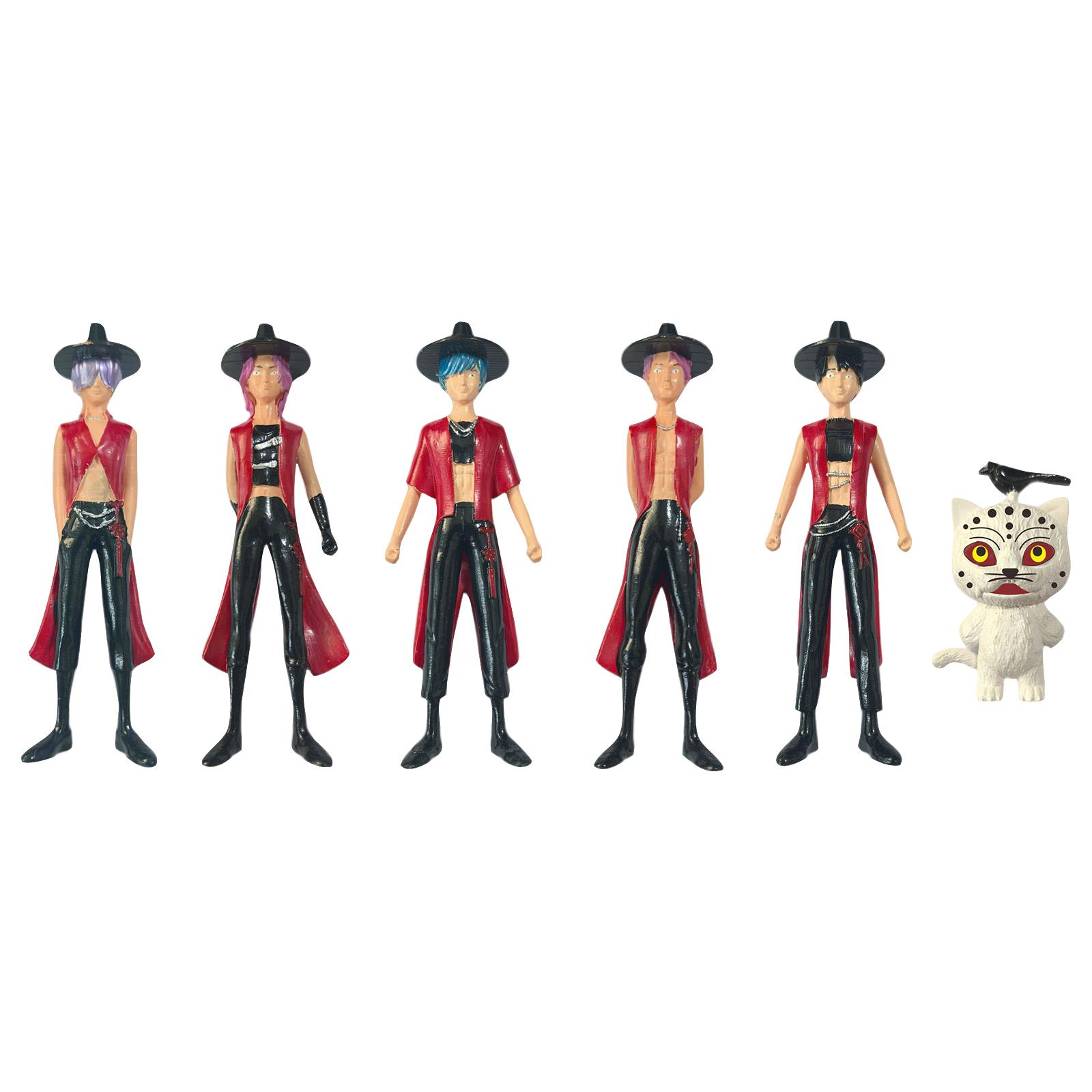 

Неподвижная кукла Коллекционная версия Кукла в масштабе Настольные украшения One Size