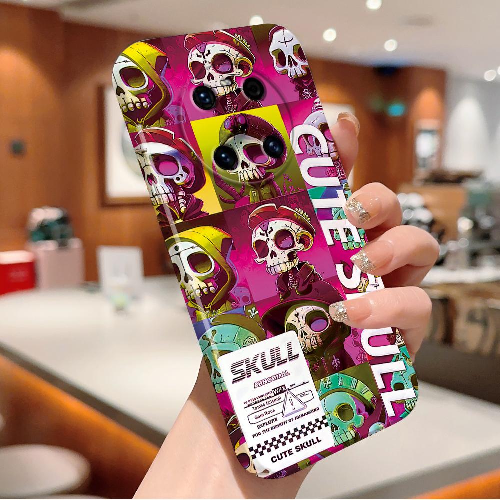 All-inclusive Film Phone Case Cartoon Fashion Design Hard Shell Full Cover Camera Protection Case for iPhone Huawei Honor Vivo Google