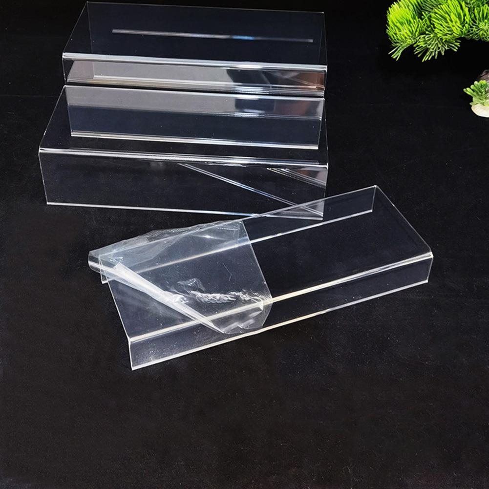 Transparentes Schmuck-Präsentationsregal Acryl-Präsentationsständer Organizer-Regale Für Plüschpuppe Spielzeug Cupcake Lebensmittel Dessert Parfüm