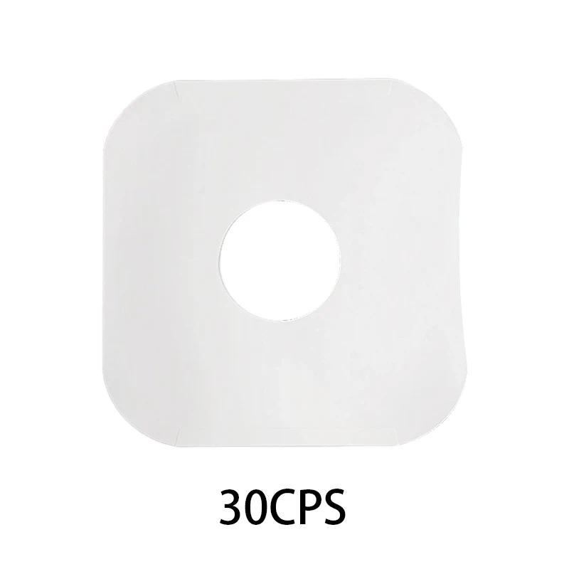 

30/50PCS 12inch Vinyl Record Protection Bag White Filmless Rounded Corners Kraft Paper Bag LP Album Protector with Hole