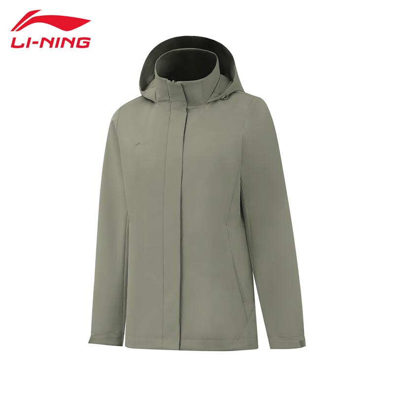 LI-NING 2025 Women s Water-Repellent Loose-Fit Sports Windbreaker M