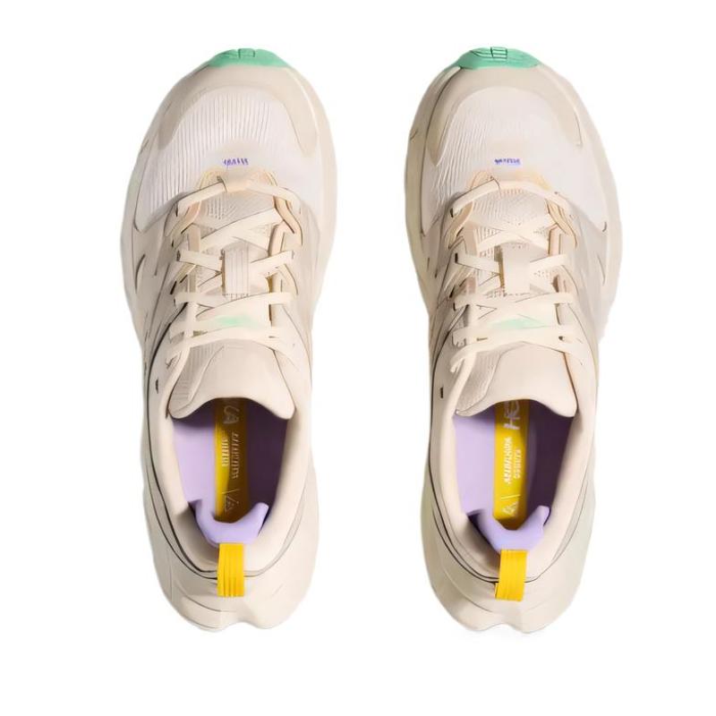 HOKA One One Scarpe da Ginnastica da Donna Anacapa Breeze Low Alabaster Mint Fluorite 1127921-ATF